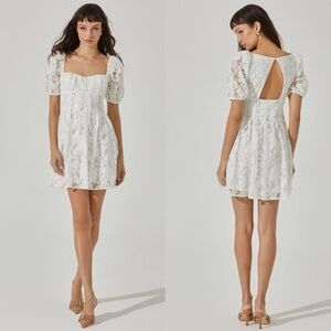 ASTR White Dress